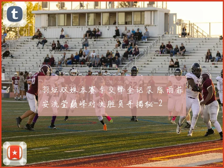 羽坛双姝本赛季交锋全记录 陈雨菲安洗莹巅峰对决胜负手揭秘